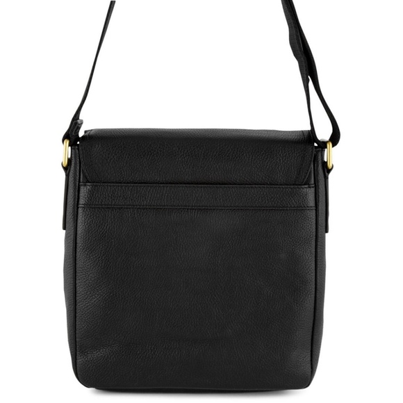 Fossil Travis Citybag Black Leather Messenger - Picture 3 of 7